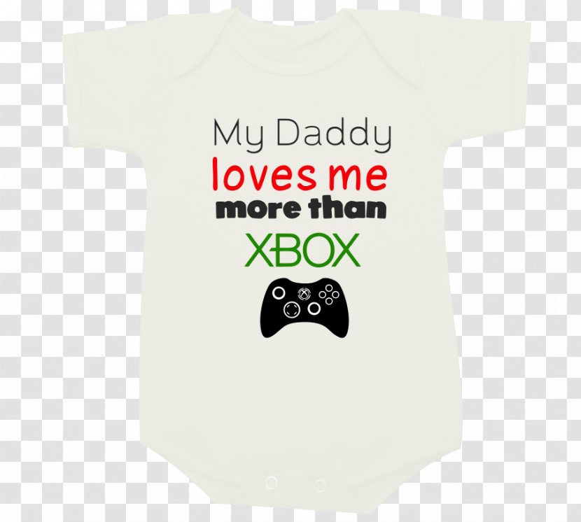 T-shirt Xbox 360 Baby & Toddler One-Pieces Logo Sleeve - Tshirt Transparent PNG