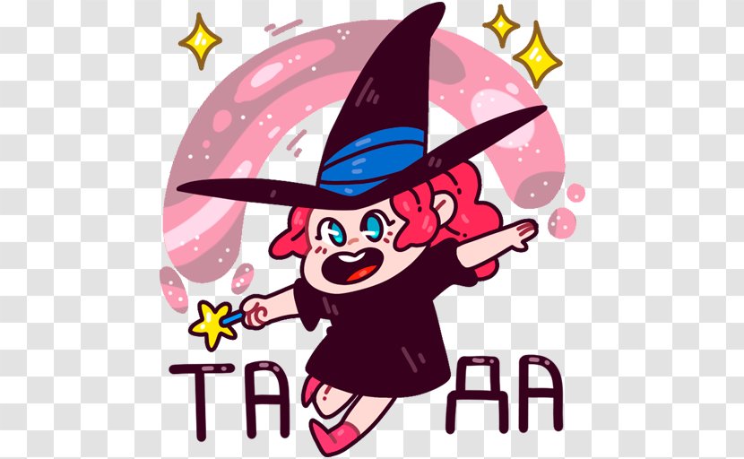 Sugar Witch - Watercolor - Sweet Match 3 Puzzle Game Sticker VKontakte Telegram Clip ArtOthers Transparent PNG
