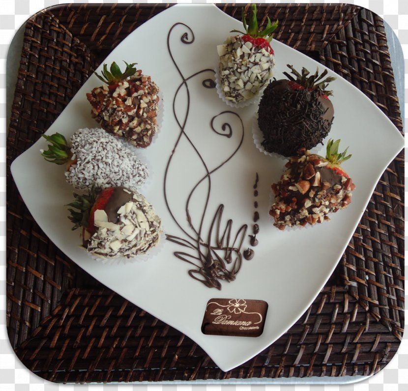 White Chocolate Praline Petit Four Plate - Food Transparent PNG