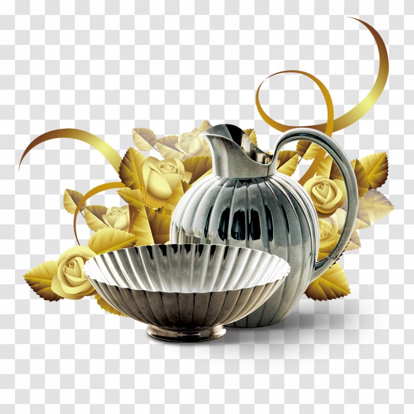 Metal Silver Gold Plating - Google Images - Containers Transparent PNG