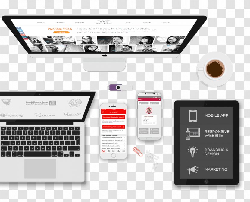 Multimedia Laptop Computer - Accessory - Platform Brand Design Transparent PNG