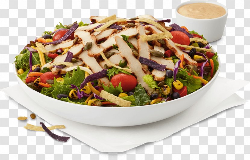 Chicken Sandwich Vinaigrette Nugget Salad Chick-fil-A - Vegetable - Cartoon Restaurant Ingredients Transparent PNG