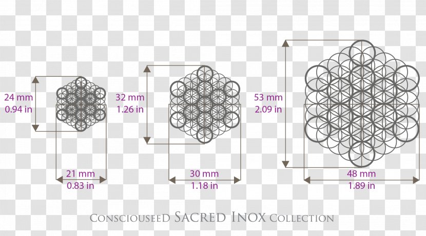 Overlapping Circles Grid Geometry Consciousness - Nature Story - Fruits TABLE Transparent PNG