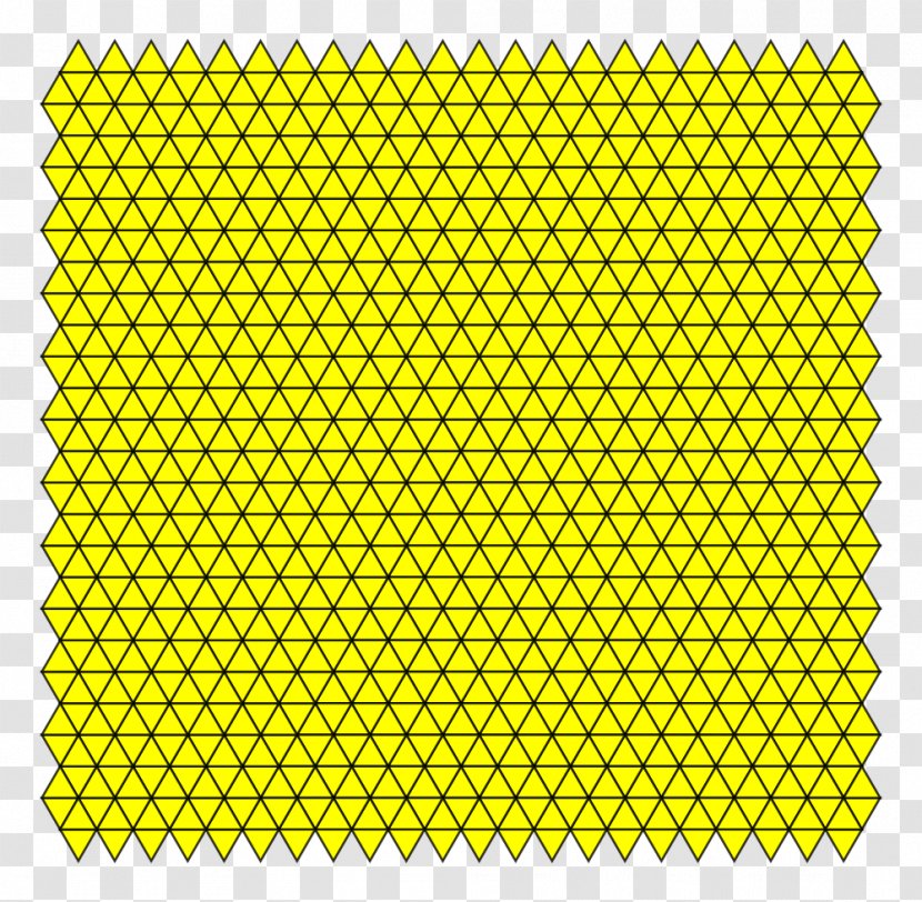 Tessellation Regular Polygon Geometry Triangular Tiling Uniform - Area - Mathematics Transparent PNG