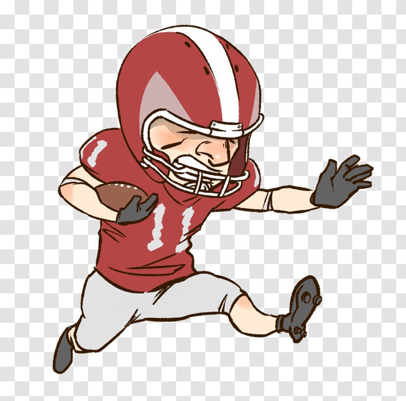 Football Player American Clip Art - Funny Sports Cliparts Transparent PNG
