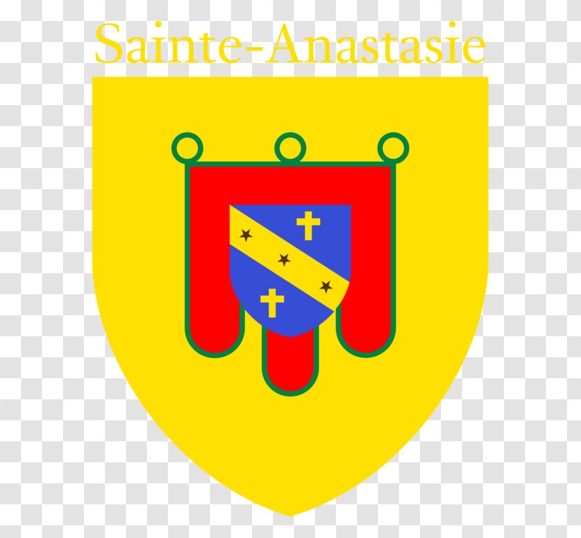 Sainte-Anastasie, Cantal Departments Of France Encyclopedia Human Settlement Wikipedia - Yellow - Sign Transparent PNG
