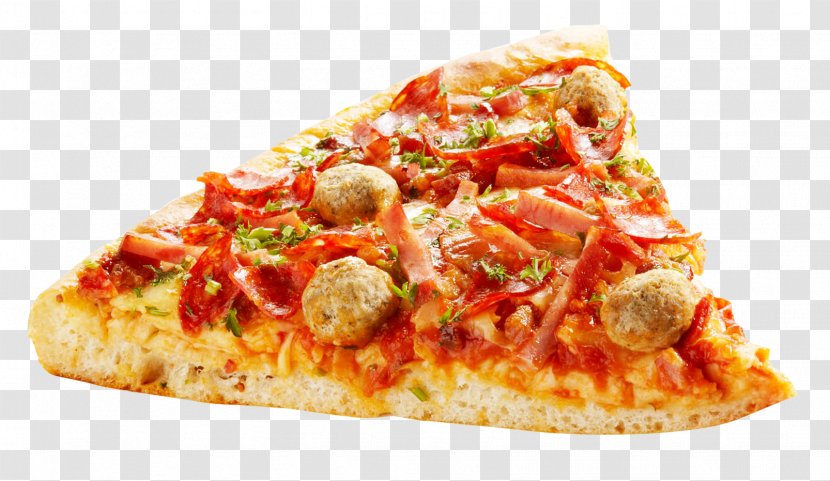 Sicilian Pizza Fast Food California-style - Slice Transparent PNG