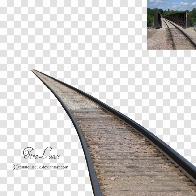 Rail Transport Train Railroad - Road Transparent PNG