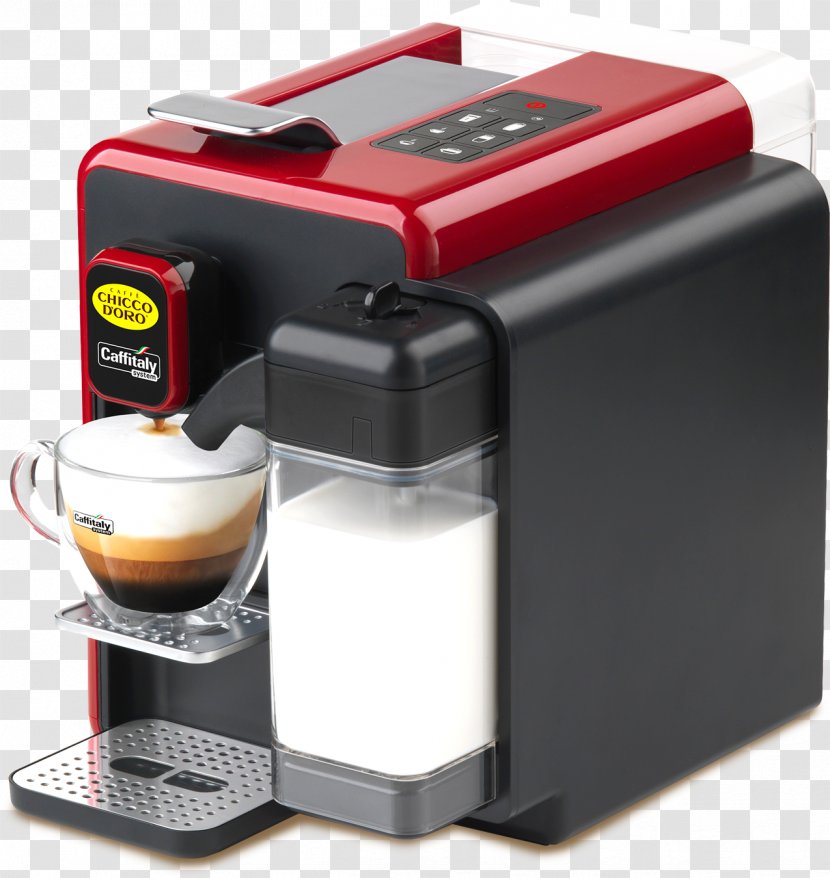Coffee Espresso Cappuccino Latte Caffitaly - Tea Transparent PNG