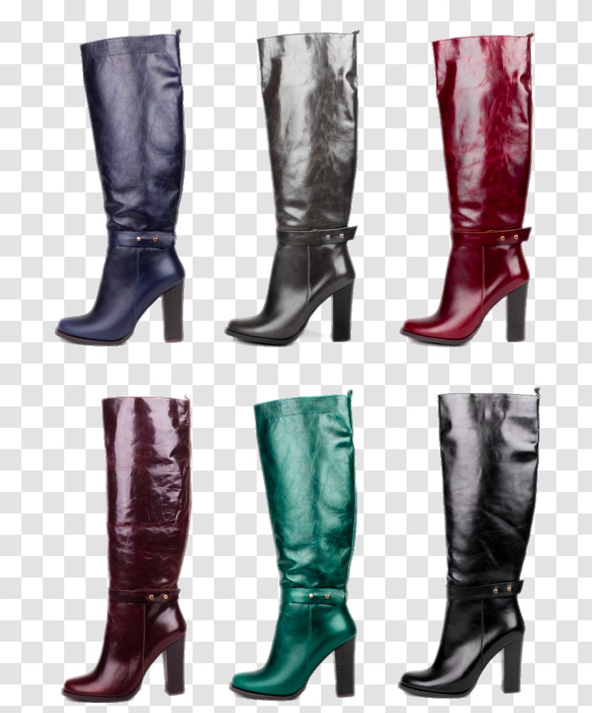 Fashion Boot Shoe Clothing High-heeled Footwear - Bag - Tall Boots Transparent PNG