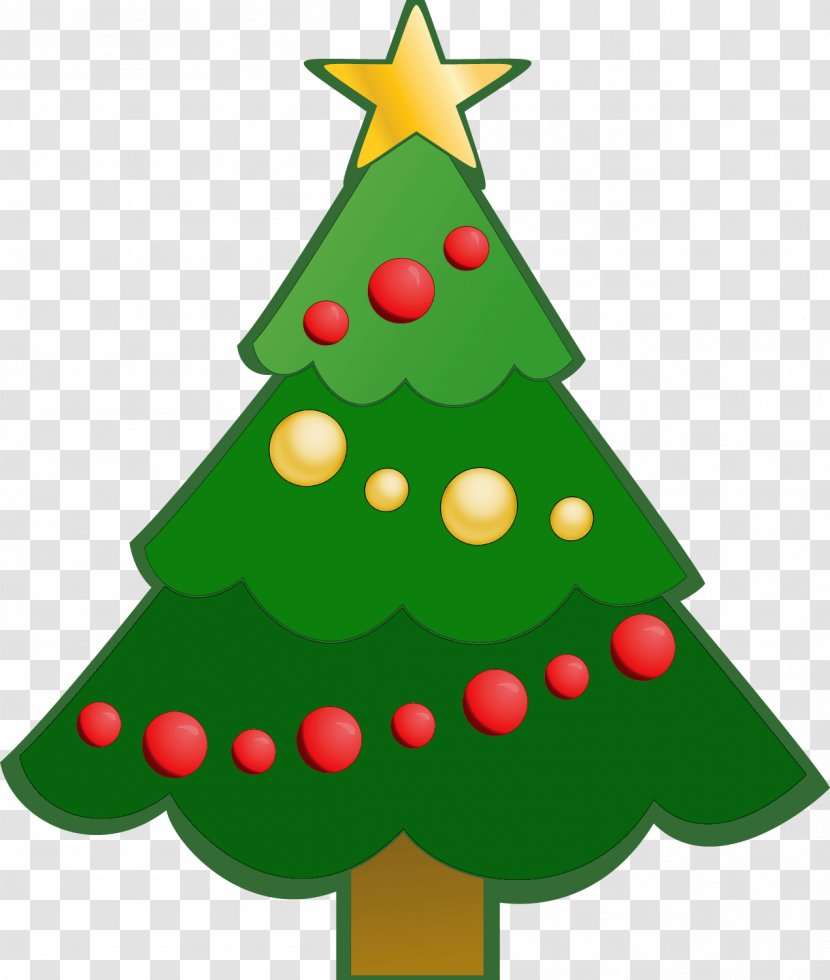 Christmas Tree Clip Art - Pine Family Transparent PNG