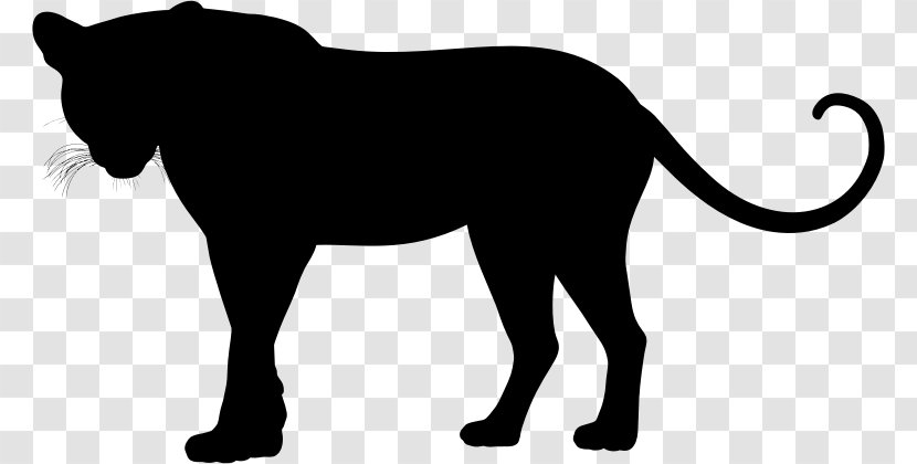Leopard Felidae Cougar Black Panther Cheetah - Lion - Silhouette Transparent PNG