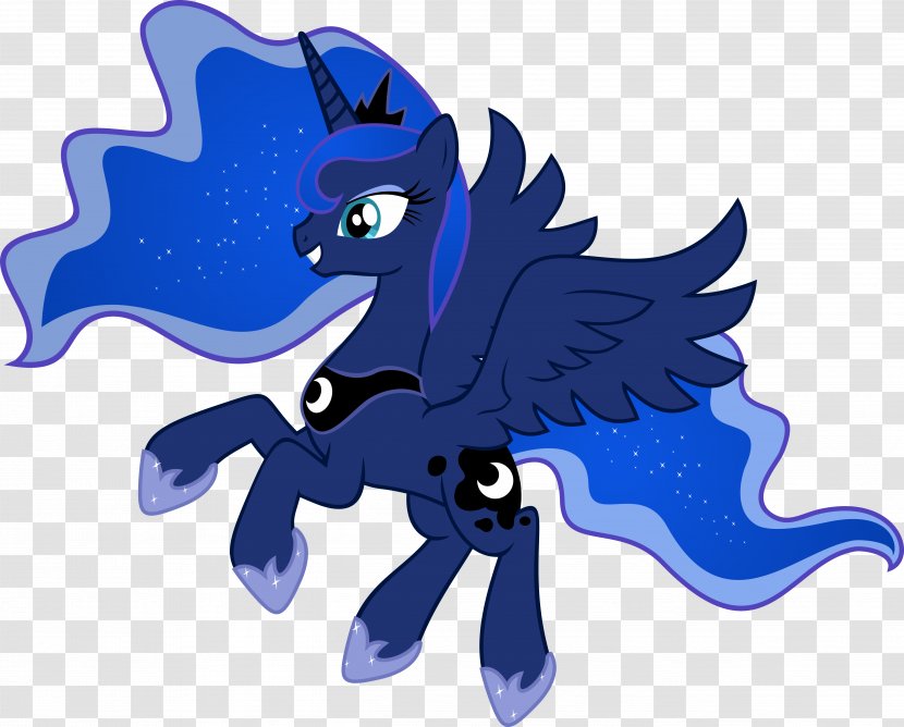 Princess Luna Celestia Pony YouTube Rarity - Drawing - Half Moon Transparent PNG