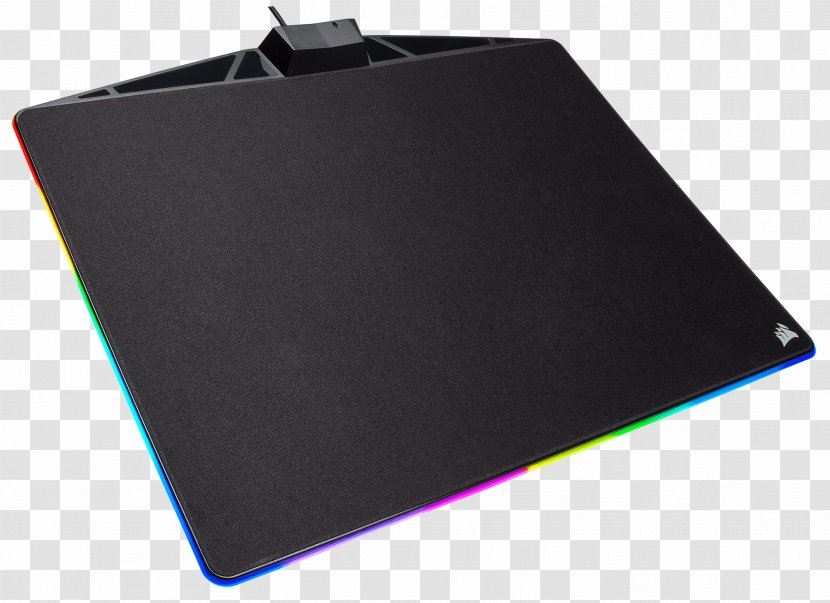 Corsair Gaming Mouse Pad Mats MM800 Black Hardware/Electronic Components RGB Polaris - Mm200 Mat - Computer Transparent PNG