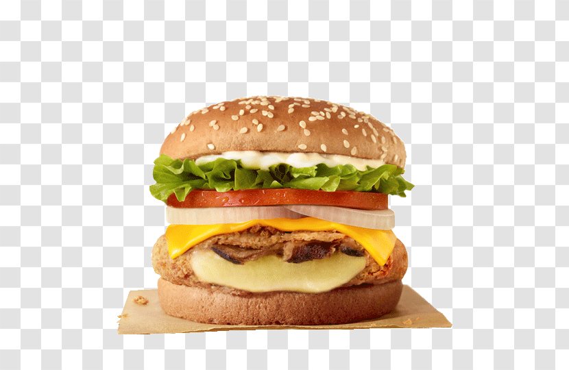 Veggie Burger Whopper Hamburger Cheeseburger King - Big Mac - Gourmet Burgers Transparent PNG