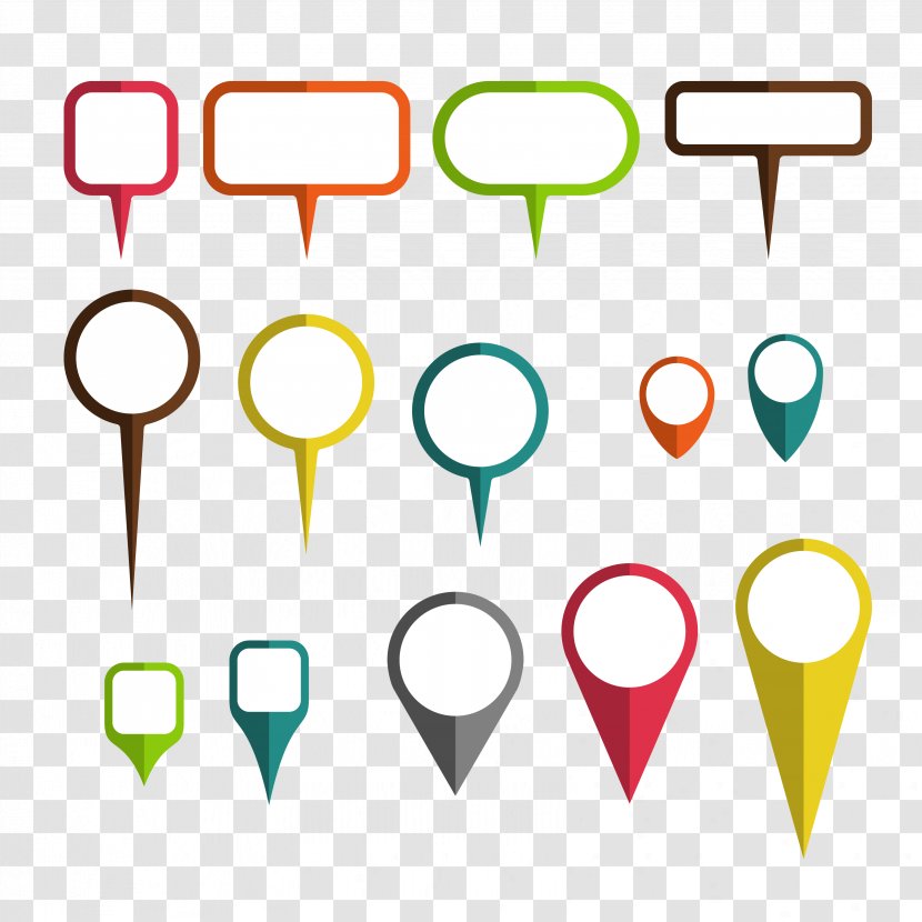 Vector Map Icon - Stock Photography - Landmarks Transparent PNG