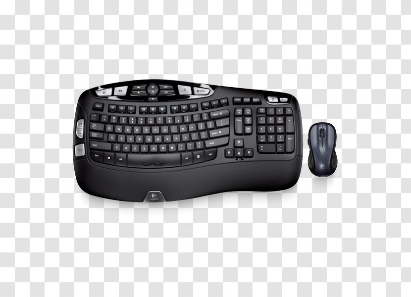 Computer Keyboard Mouse Laptop Logitech Wireless - Input Devices - Sound Wave Curve Transparent PNG