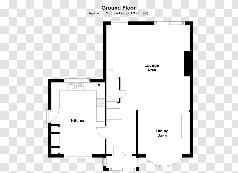 Floor Plan Brand Line - Black And White - Design Transparent PNG