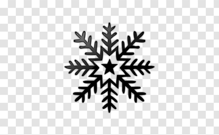 Snowflake Twinkle, Little Star Clip Art - Tree - Black And White Transparent PNG