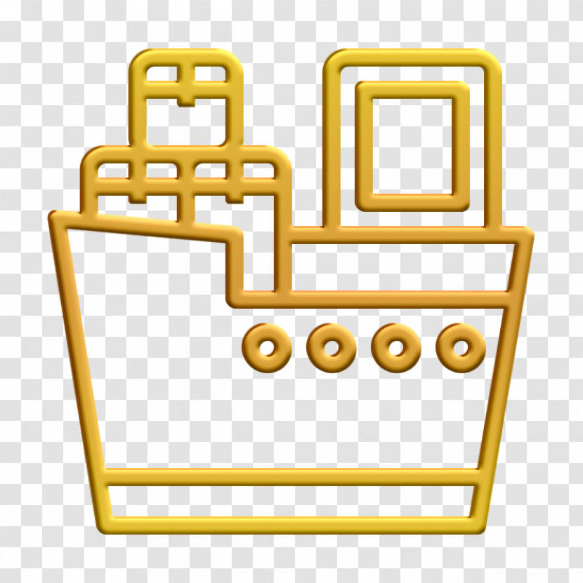 Logistic Icon Boat Icon Shipping Icon Transparent PNG