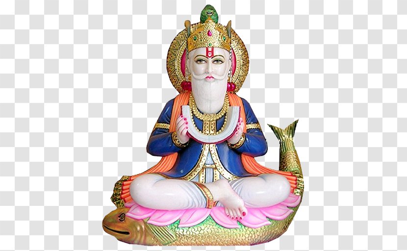 Jhulelal Cheti Chand Murti Sindhis Statue - Deva - God Transparent PNG