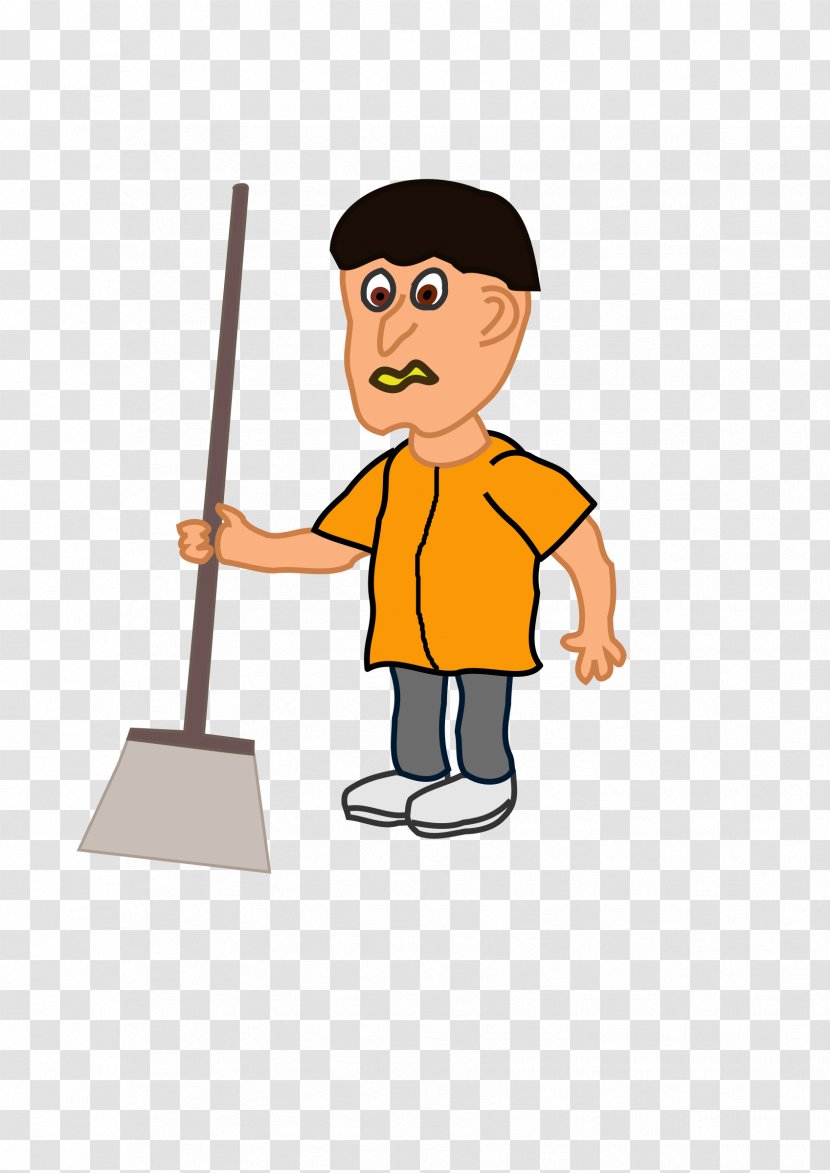 Housekeeping Housekeeper Cleaning Clip Art - Human Behavior - Shovel Transparent PNG