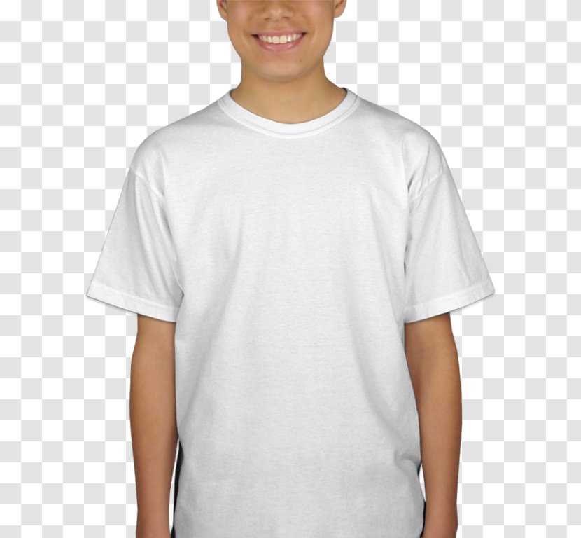 Printed T-shirt Sleeve Gildan Activewear - Neck Transparent PNG