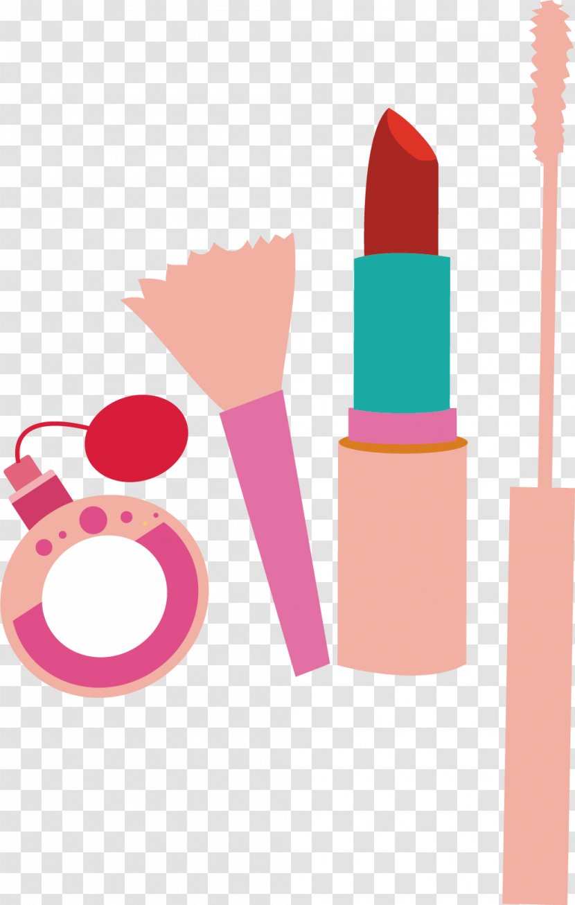 Lipstick Brush Borste Clip Art - Rouge - Material Picture Transparent PNG