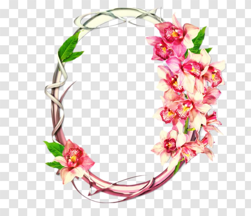 Floral Design Cut Flowers Wreath Artificial Flower - Pink Transparent PNG