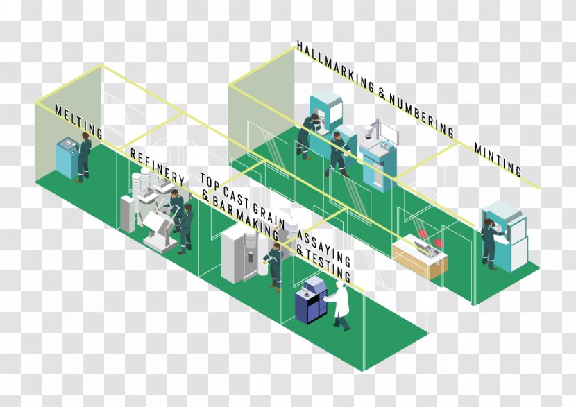 Engineering Induction Heating Furnace Metal - Machine - Gold Transparent PNG