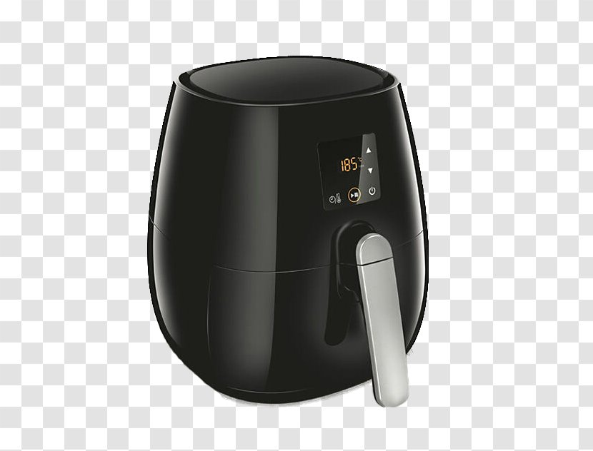 Air Fryer Philips French Fries Amazon.com Frying - Oil - Black Smart Rice Cooker Transparent PNG
