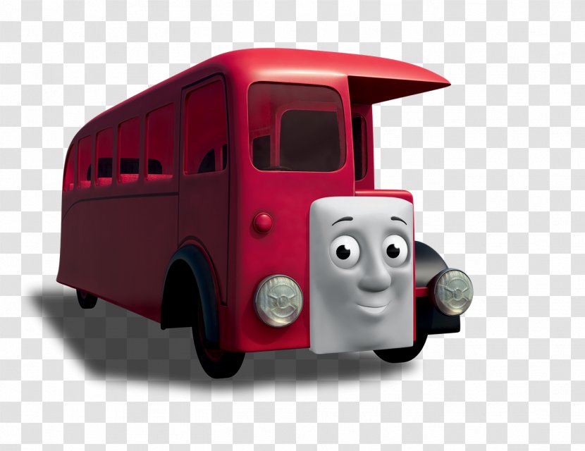 Bertie The Bus Thomas Land Edward Blue Engine Toby Tram - Vehicle Transparent PNG