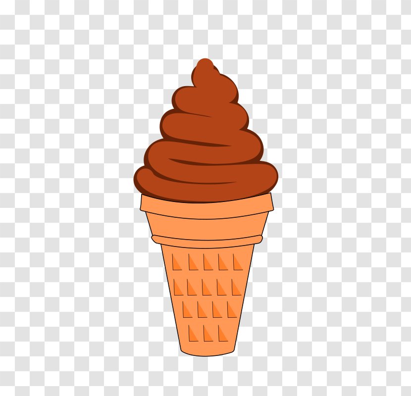 Ice Cream Cones Chocolate - Animation Transparent PNG
