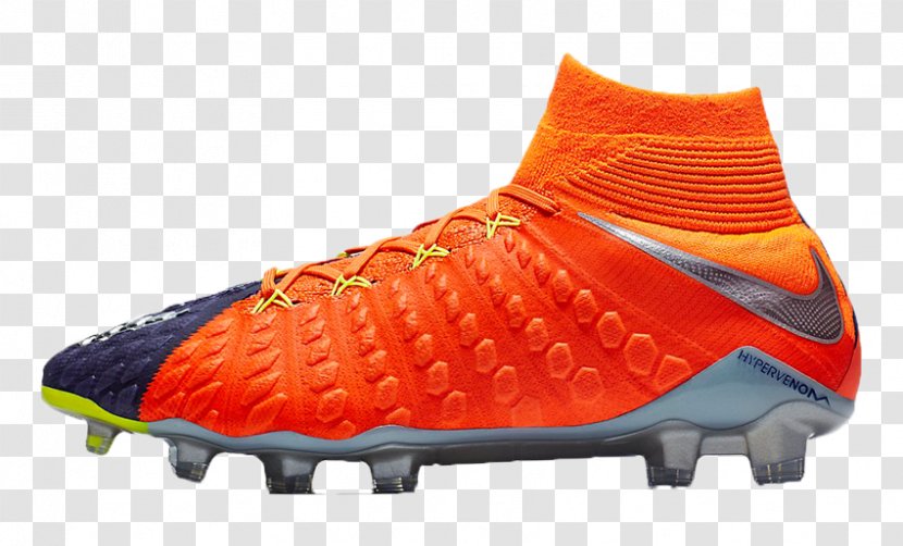Nike Hypervenom Football Boot Cleat Shoe Transparent PNG