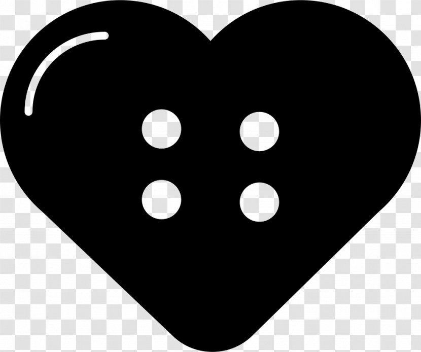 Line Point Clip Art Heart M-095 - Smile - Heartshape Button Transparent PNG