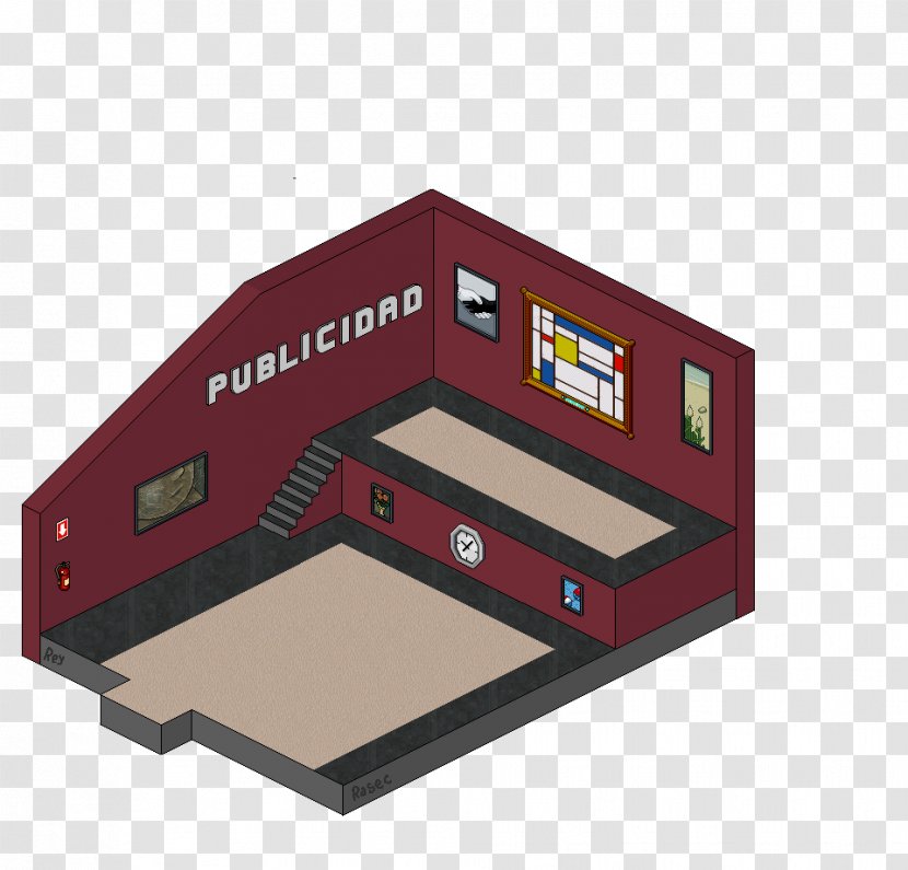 Habbo Advertising Room How Lobby - Living - Lght Transparent PNG