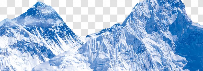 Iceberg Mount Everest Winter - Plastic Transparent PNG
