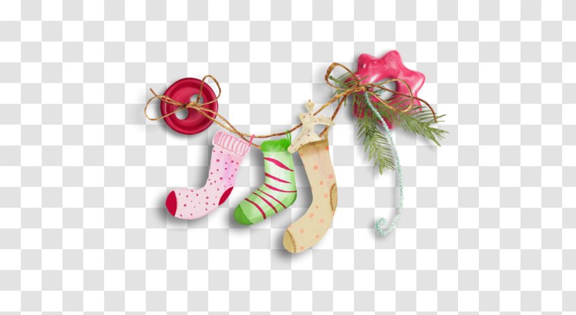 Christmas Ornament Stockings Befana Çizme - Stocking Transparent PNG