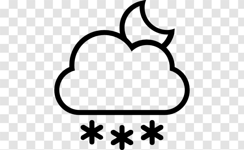 Rain And Snow Mixed Weather Cloud Transparent PNG