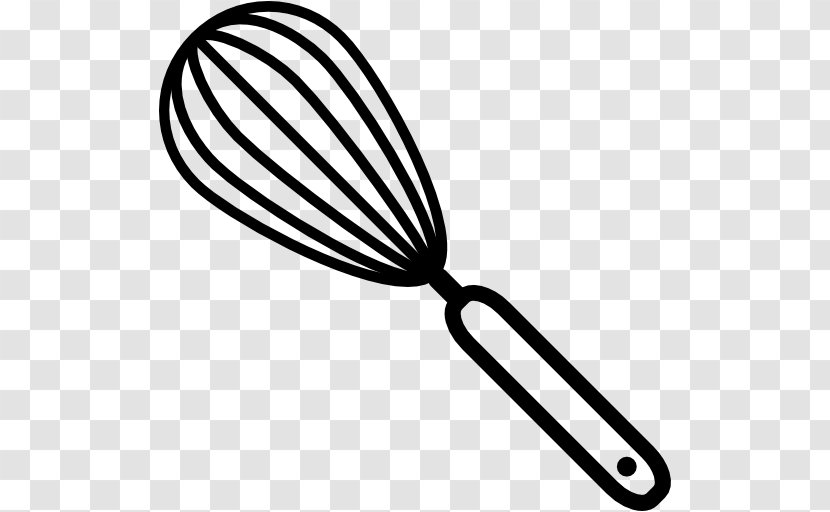 Whisk Kitchen Utensil Clip Art - Black And White - Wisk Transparent PNG