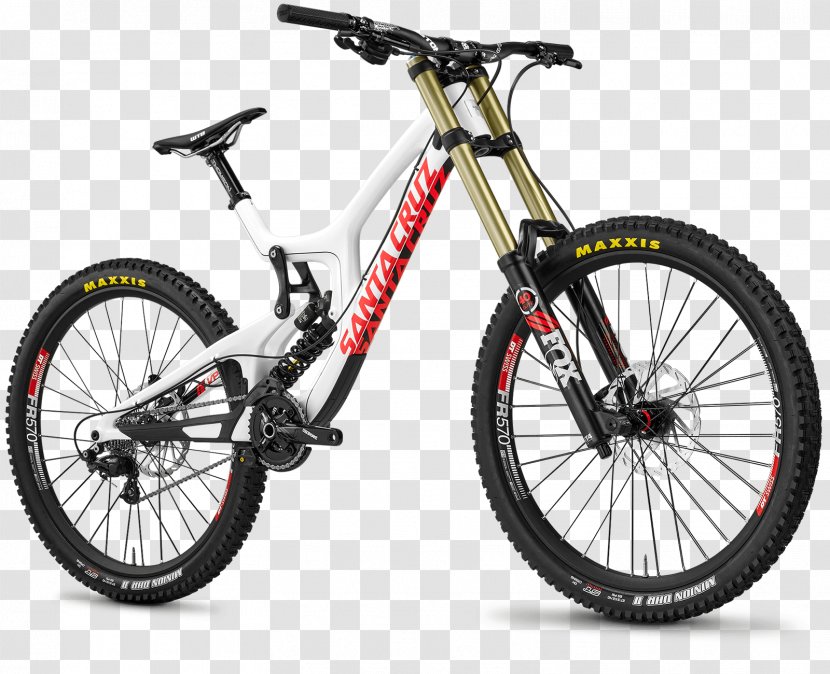 Santa Cruz Syndicate Downhill Mountain Biking Bicycles Bike - Automotive Tire - Bicycle Transparent PNG