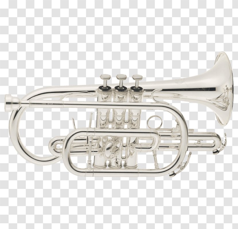 Cornet Trumpet Saxhorn Mellophone French Horns - Frame Transparent PNG
