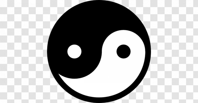Smiley Yin And Yang Symbol - Smile Transparent PNG