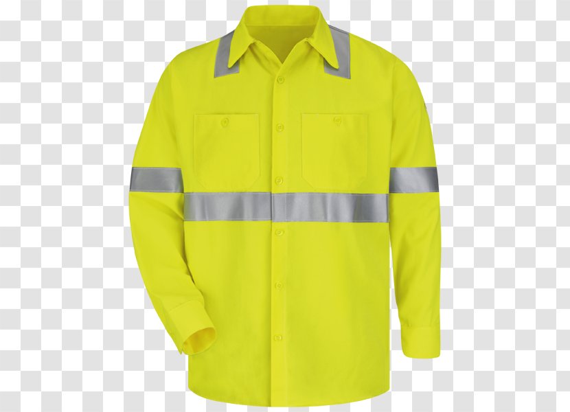 T-shirt High-visibility Clothing Workwear Personal Protective Equipment - Tshirt Transparent PNG