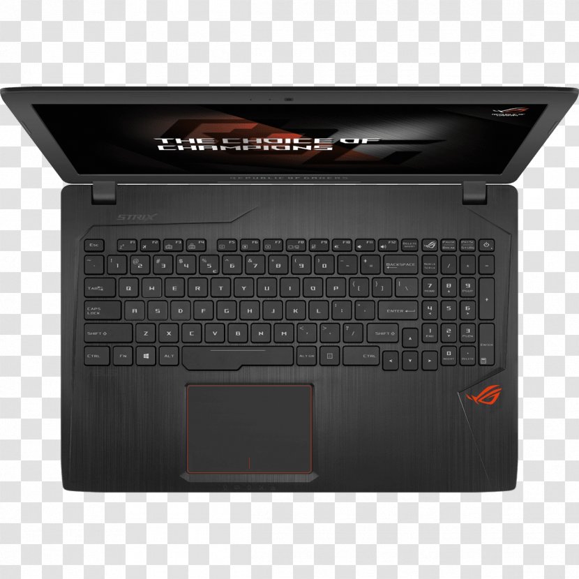 Laptop ROG Strix GL502 ASUS GL553 Republic Of Gamers - Intel Core Transparent PNG