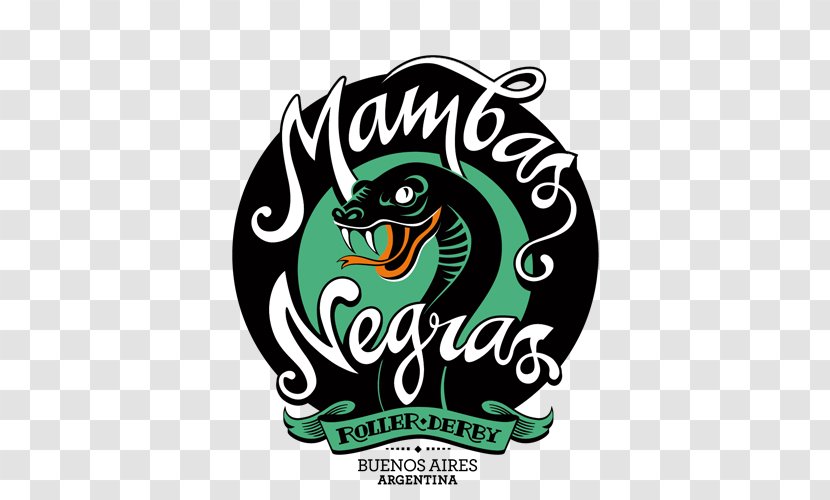 2×4 Roller Derby Logo Black Mamba Argentina - Buenos Aires Transparent PNG