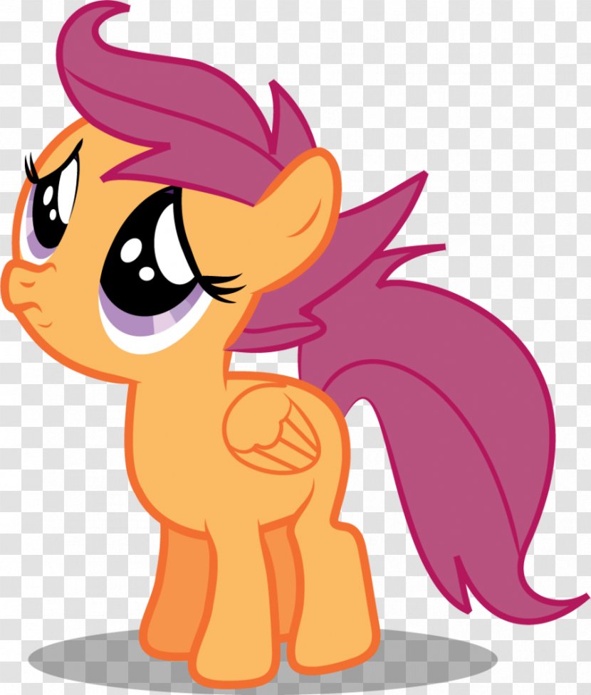 Scootaloo Pony Princess Celestia Mrs. Cup Cake Filly - Vertebrate - Pegasus Transparent PNG