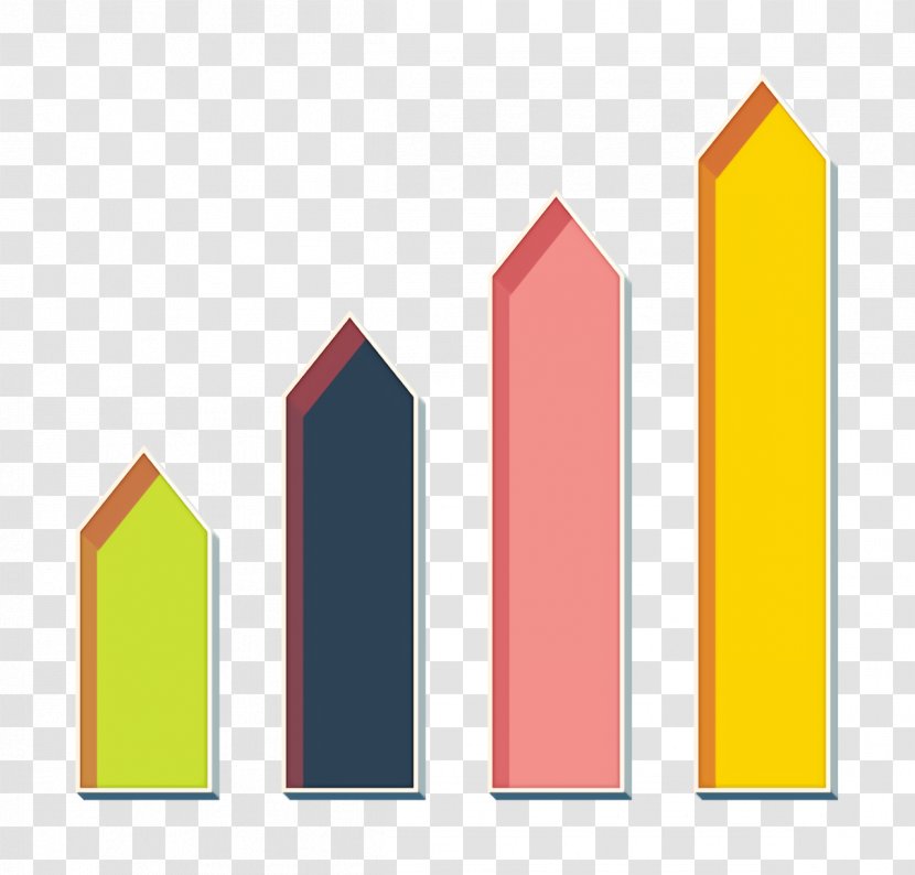 Analytics Icon Bar Chart - Rectangle Material Property Transparent PNG