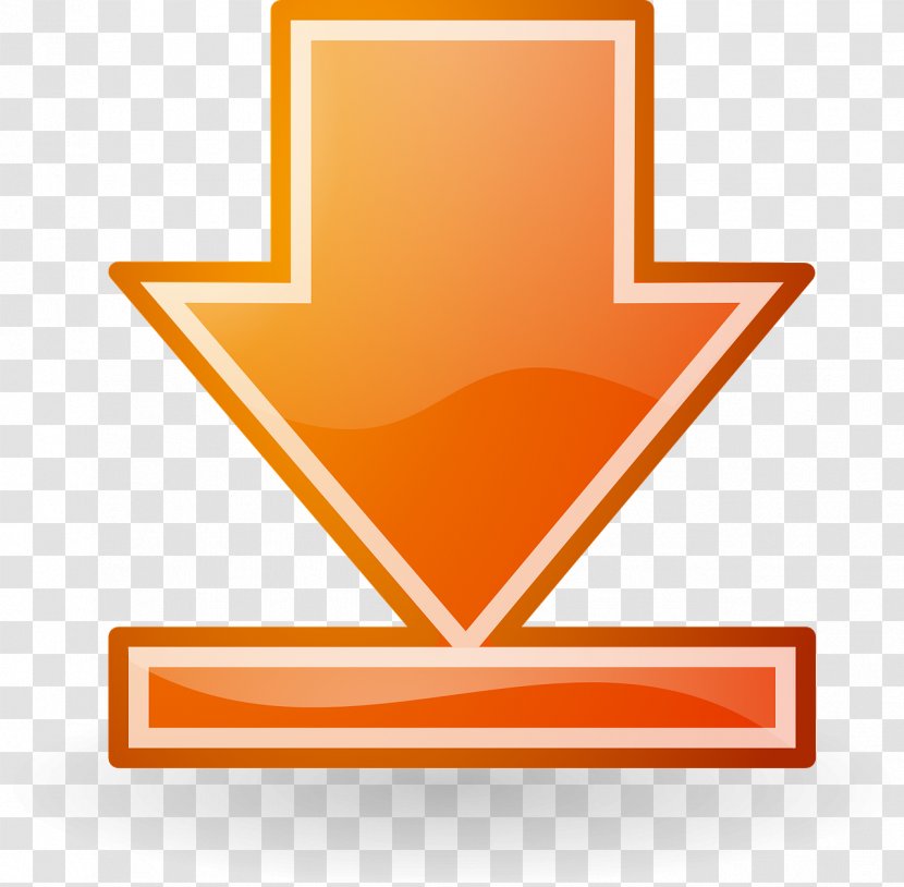 Tango Desktop Project Button Clip Art - Orange Transparent PNG