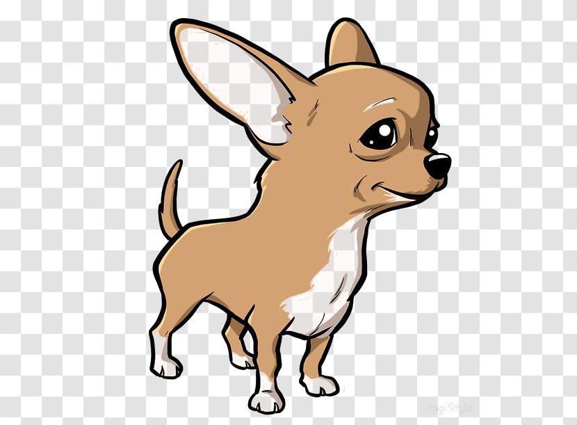 Chihuahua Puppy Drawing Cartoon Image - Boneca Transparent PNG
